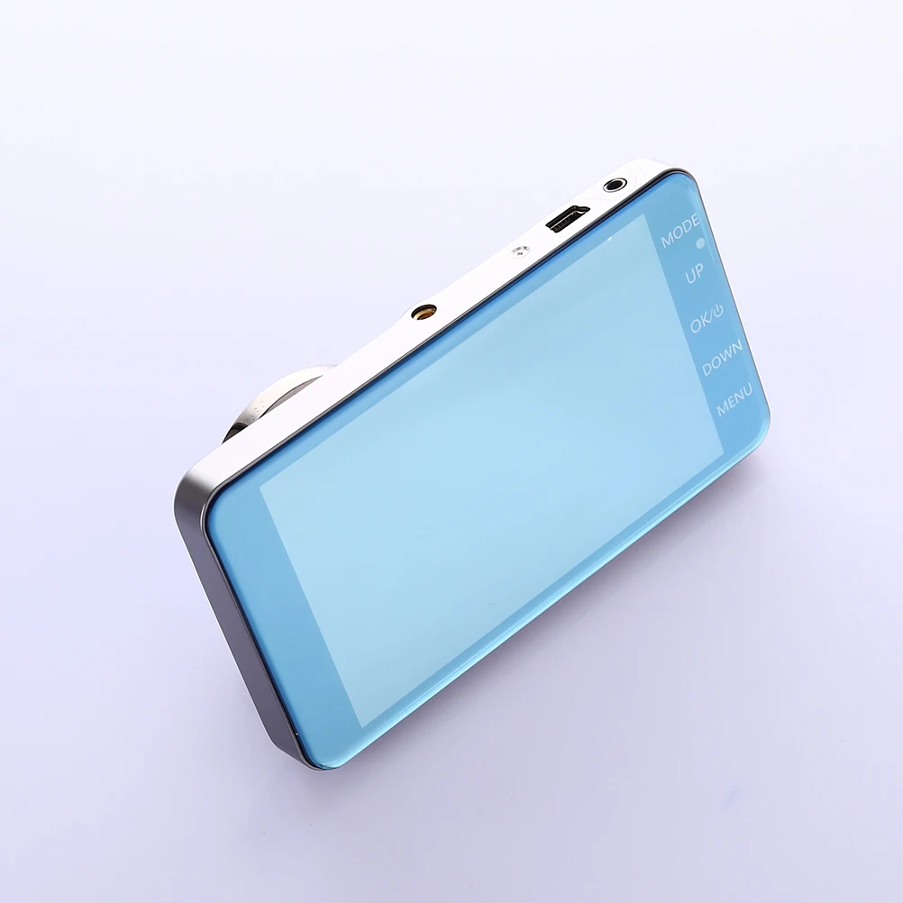 4 Inch Dual Lens Car Camera High Resolution 2.5D Double Lens Front And Back Double Recording Traffic Recorder For Car Vehicle