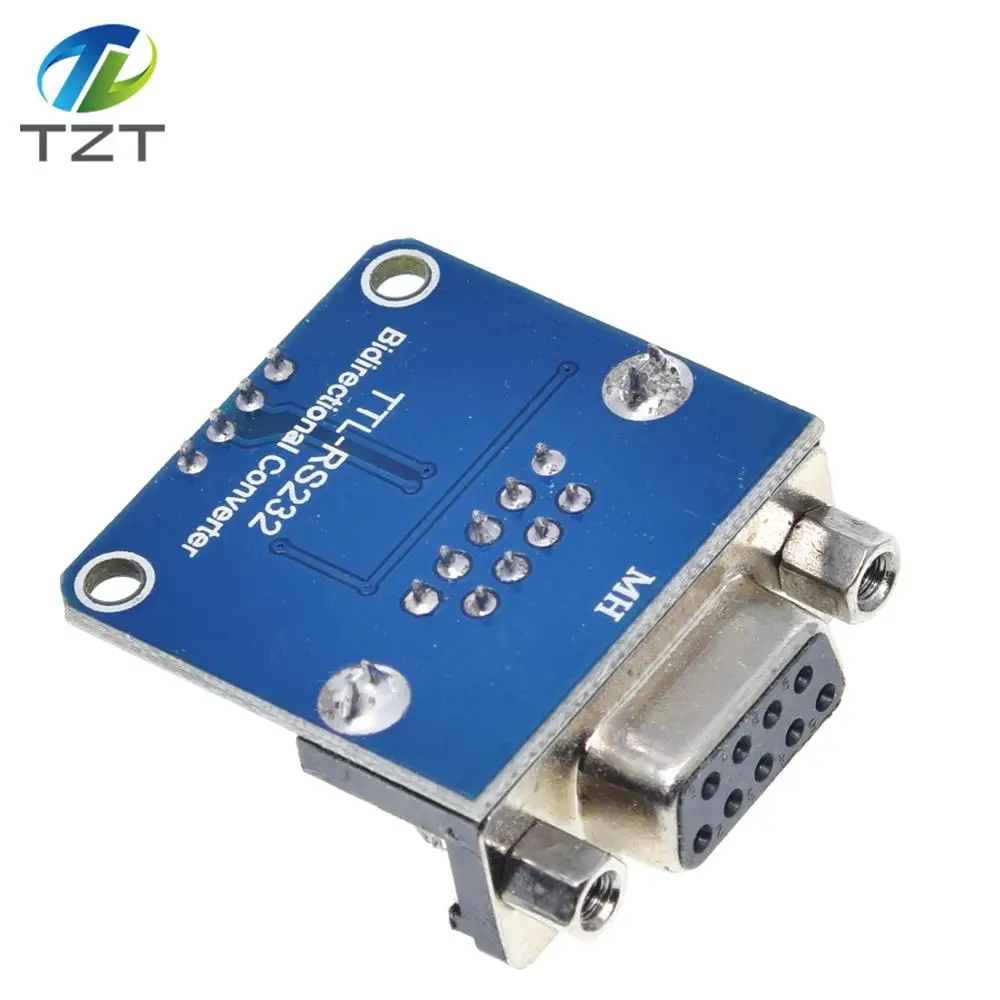 10 шт./лот MAX3232 RS232 к TTL последовательный порт конвертер Модуль DB9 разъем MAX232|lot lot|lot