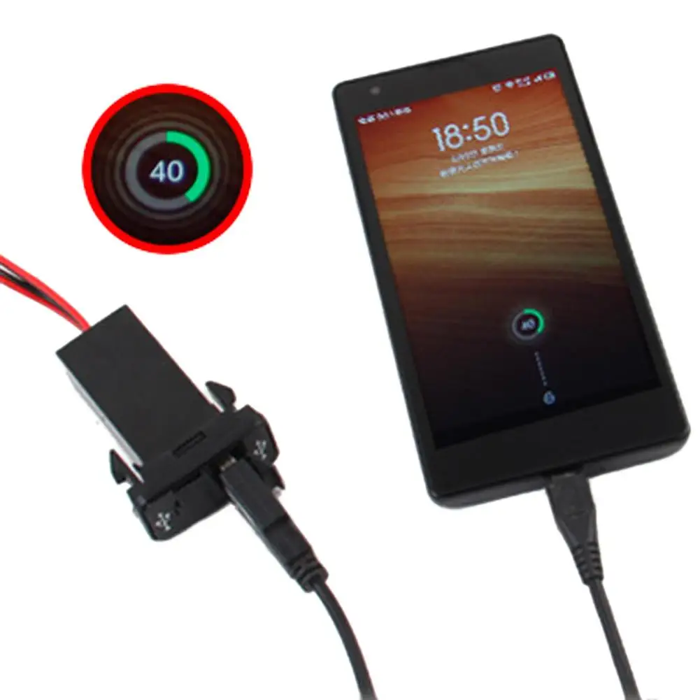 Автомобильное зарядное устройство с usb разъемом 2 порта USB гнездо для зарядки