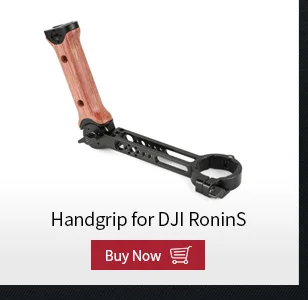 SmallRig Ronin SC рукоятка для DJI Ronin-SC Gimbal стабилизатор Регулируемая деревянная ручка с холодным башмаком+ Arri отверстие для определения местоположения-2413