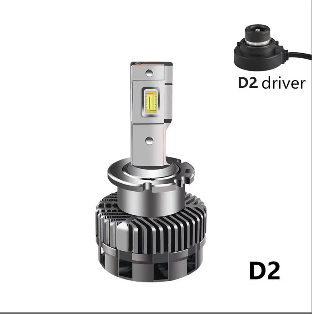 2PCS 12v 35w 6000k D1S D2S D3S D4S D1R D2R D3R D4R D5S D8S LED HID Xenon Headlight Kit Bulbs for Audi Q3 Q5 Q7