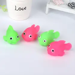 Красочные игрушки для ванной зондирования плавающие электронные золотые рыбки цветные светящиеся маленькие светящиеся рыбы детские