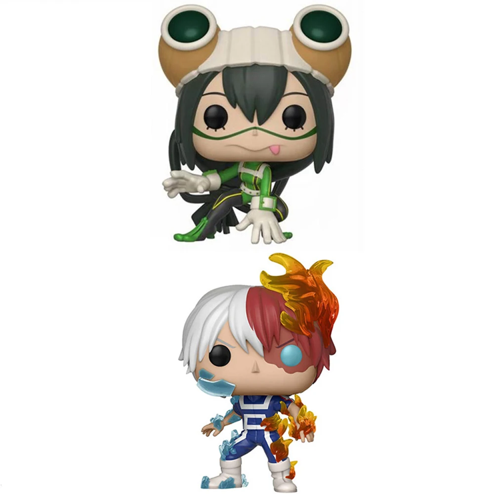 Виниловые фигурки героев аниме Моя геройская Академия Эра TSUYU Todoroki коллекционные