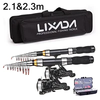 Lixada Fishing Rod Reel Combo Full Kit 1