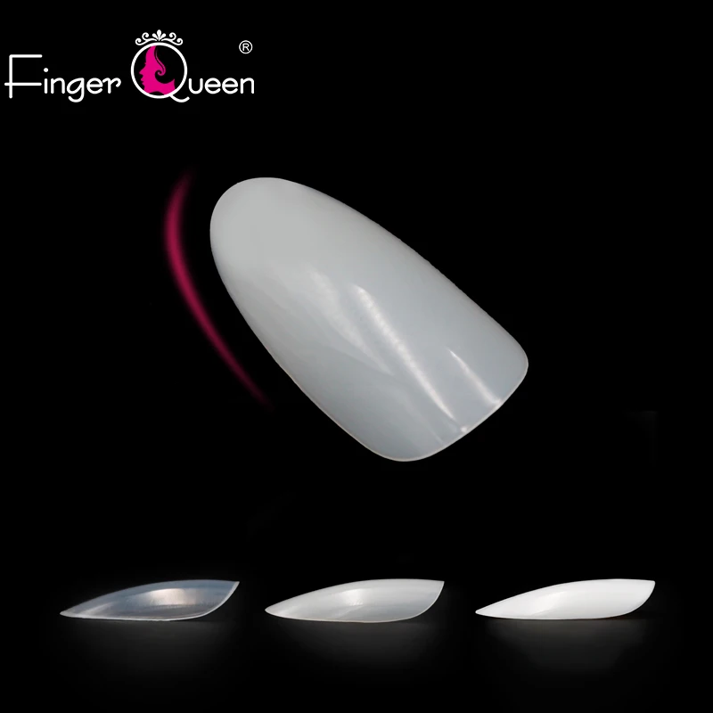 Fingerqueen 500 шт Упаковка полипропиленовый пакет Модные накладные акриловые ногти кончики гроб накладные ногти s УФ-гель для маникюра Накладные ногти советы FQ822