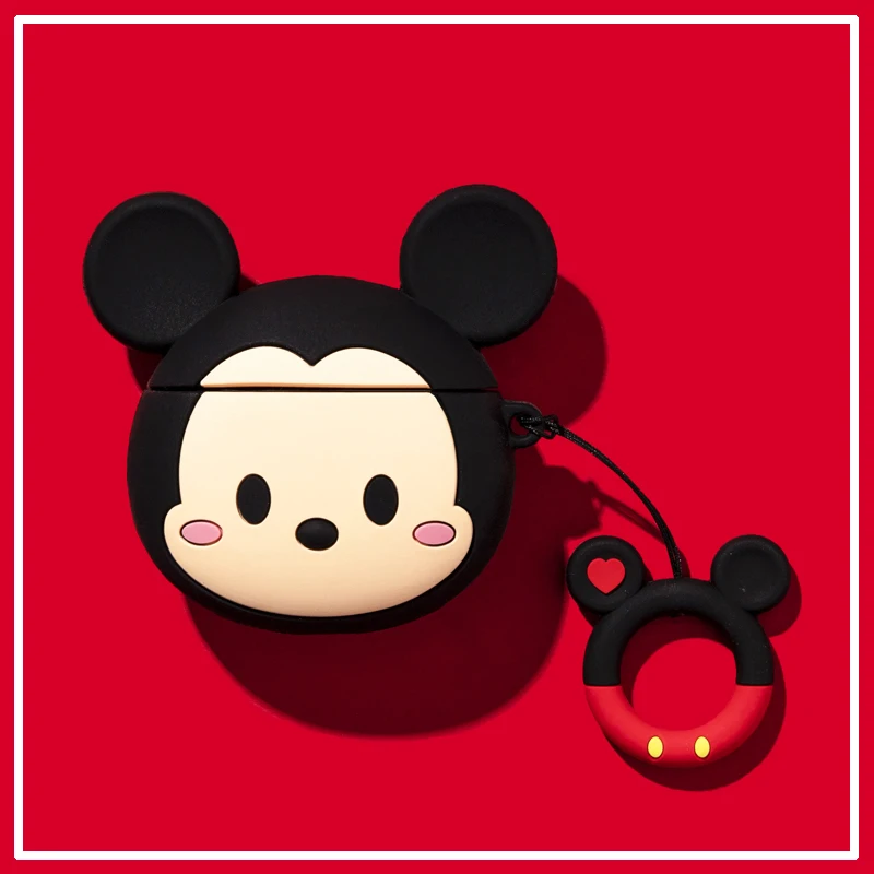 132-A 3D чехол для наушников для Airpods Pro Чехол Милые силиконовые Мультяшные наушники/Earpods чехол для Apple Air Pods 3 Pro Чехол с брелком - Цвет: 132-A