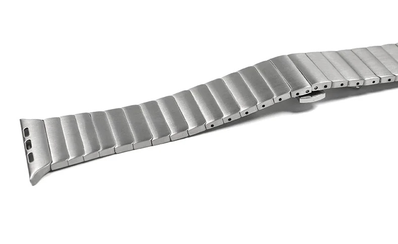Браслет для Apple watch 42 мм 38 мм i Watch 4 band 44 мм 40 мм ремешок для часов из нержавеющей стали для Apple watch 4 3 2