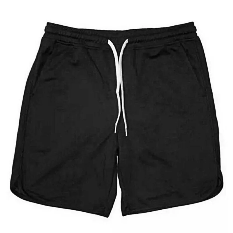 black MJARTORIA, мужские шорты Карго, летние, модные, для фитнеса, пляжа, для мужчин, для спортзала, короткие штаны, уличная одежда, свободные, быстросохнущие, шорты для бодибилдинга - Цвет: black
