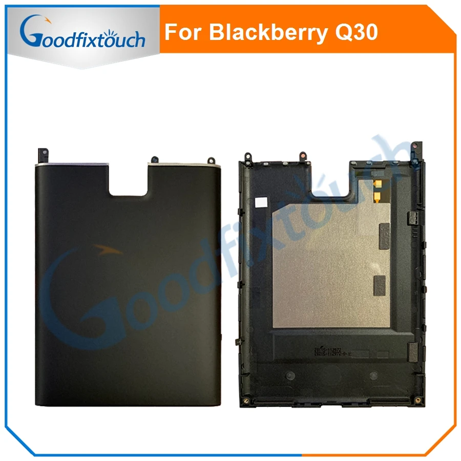 Для Blackberry Q30 задняя Батарея крышка дверца батарейного Корпус задняя крышка/крышка для Blackberry Q30 ремонт Запчасти