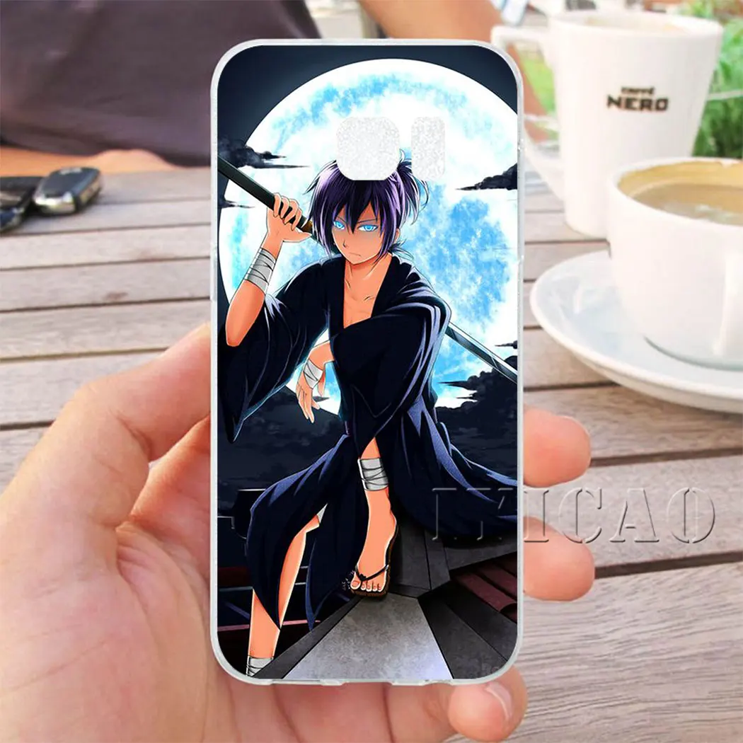 Японский Ято Noragami аниме искусство из мультфильма Холодное сердце samsung J4 J6 Prime J7 Duo