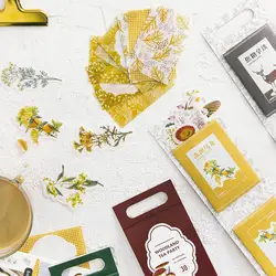 12 компл./1 лот Kawaii канцелярские наклейки Лесной Чай декоративные мобильные наклейки Скрапбукинг DIY ремесленные наклейки