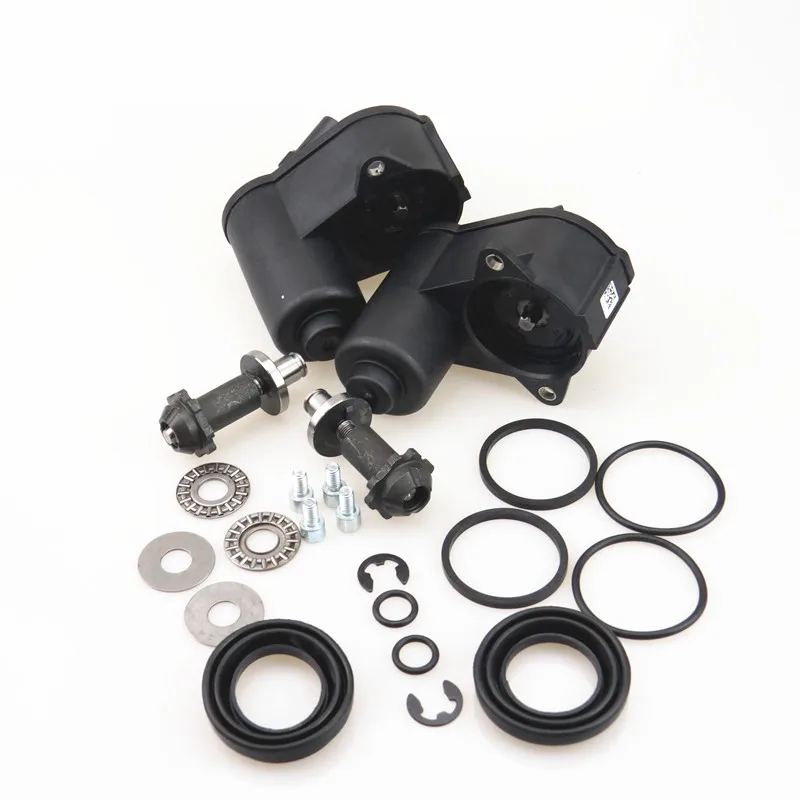 

AZQFZ 2Set Rear Handbrake Brake Motor Parking Server Caliper + Repair Kit For VW Passat B6 B7 Tiguan Sharan 32332267 3C0998281B