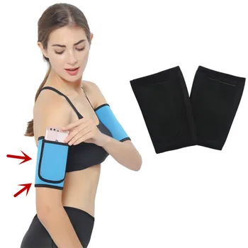 

1 Pair New Women's Arm Sleeve Control Shapers Slimmer Arm Warmers Pad Slimming Trimmer Body Shaper Arms Sleeve Size M-4XL RiauDe