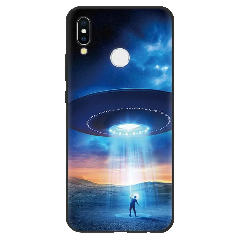 Астронавт черный чехол ТПУ для huawei mate 20 30 10 Lite Pro Funda для huawei P20 P30 Pro P Smart P8 P10 P9 Lite чехол s - Цвет: langren