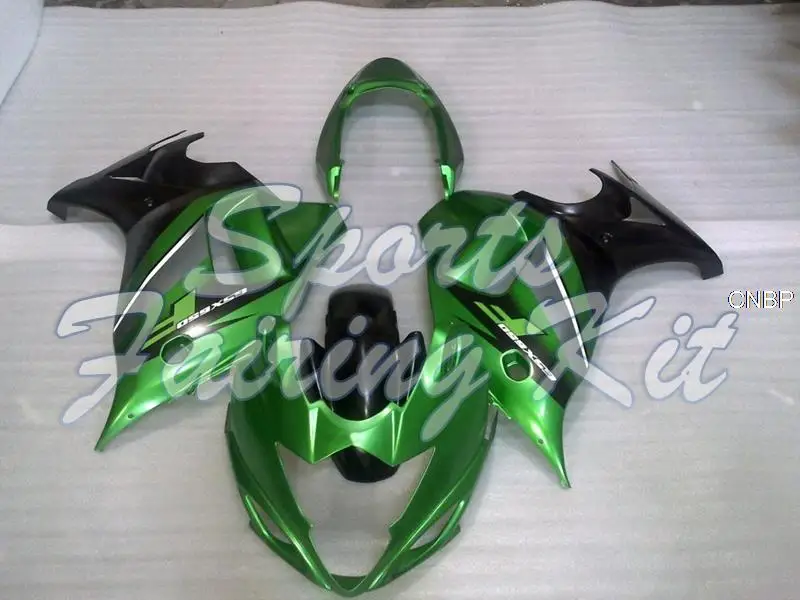 Обтекатель для GSX650F 2008 - 2013 Katana матовый черный жемчужный зеленый кузов 2010