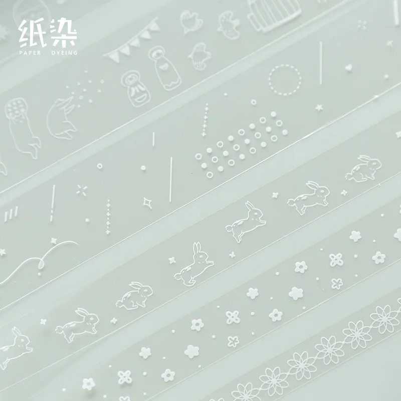 3 шт/1 лот клейкая лента из рисовой бумаги двухмерная серия город декоративный Клей Скрапбукинг DIY Бумага японские наклейки 3M