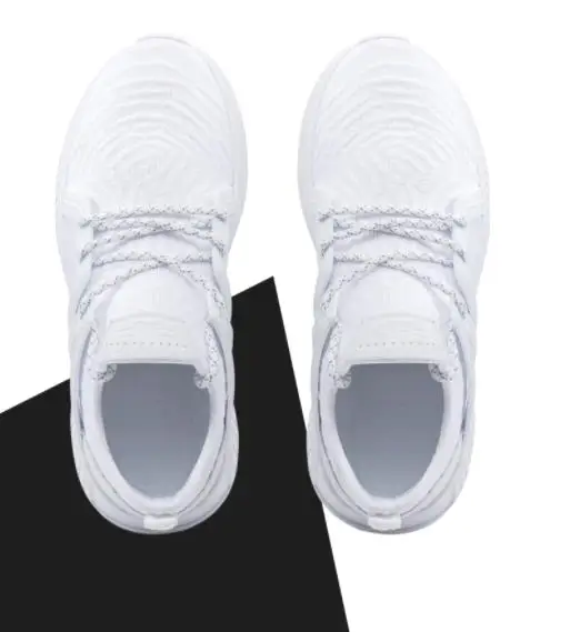 Female White 37 Originalxiaomi youpin 90 шт. сиамские кроссовки, мужская и женская спортивная обувь, окруженная ТПУ и высококачественной кожей Smart - Цвет: Female White 37