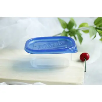 

50pcs Square Disposable Lunch Box Cake Packaging Boxes Plastic Eco-friendly Fruit Vegetable Food Container Kitchen Tools 1000ml