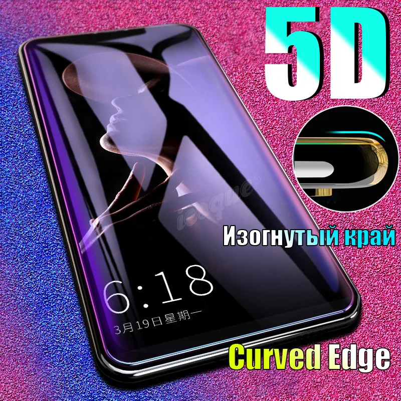 5D закаленное стекло для Xiaomi Poco X3 Nfc F1 Mi 10t Pro 9t 8 9 10 Lite A2 Redmi Note 9s 8t 7 6 5 9c K30 K20 8a Защитное