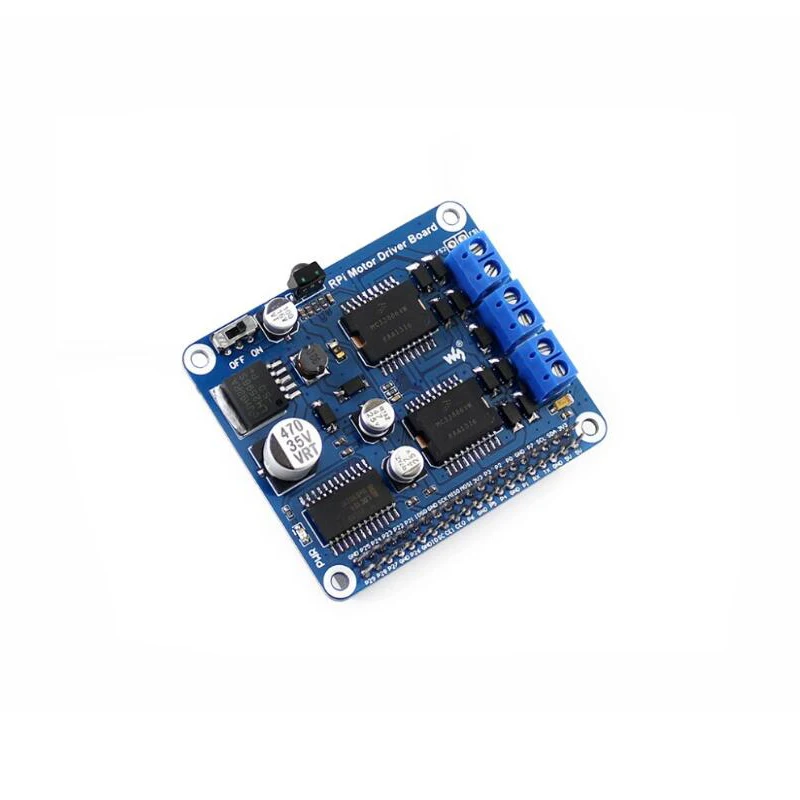 ShenzhenMaker магазин RPi плата драйвера двигателя Raspberry Pi A+/B+/2B/3B/3B+ плата расширения двигателя постоянного тока