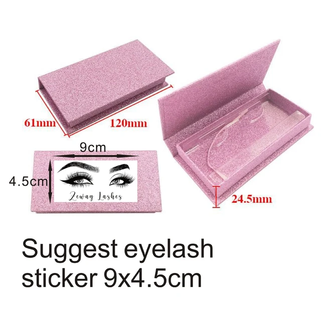 custom eyelash stickers