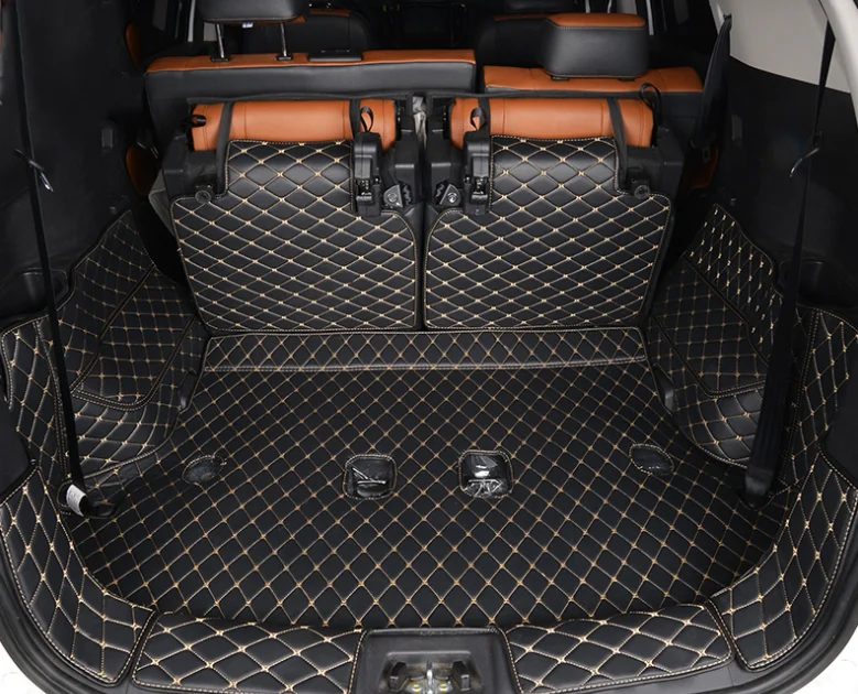 Для chana cx70 cx70t волоконный кожаный коврик для багажника автомобиля, коврик для багажника, багажный коврик, прочный роскошный 5d лайнер