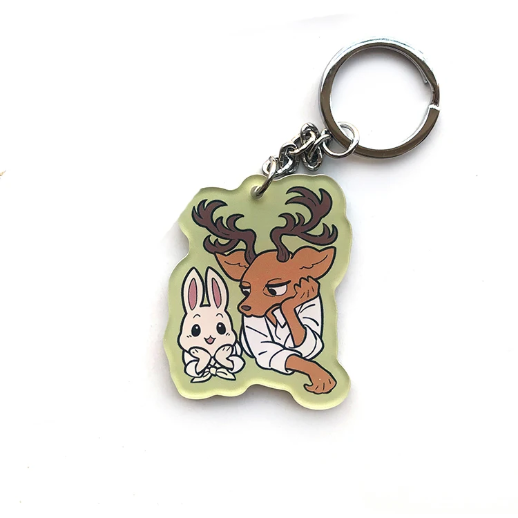 Япония Аниме BEASTARS Луи легоси гухин Хару Джоно Джек Косплей акриловый брелок сумки кулон брелок игрушка Рождественский подарок
