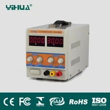 YIHUA PSN-305D 30 В/5A переключение Регулируемый цифровой DC источники питания 110 В/220 В ЕС/США штекер