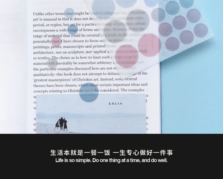 JIANWU 3 листа фильм серии круглая точечная метка самостоятельный стикер для канцелярских товаров Скрапбукинг DIY Дневник Декор пуля журнал поставок