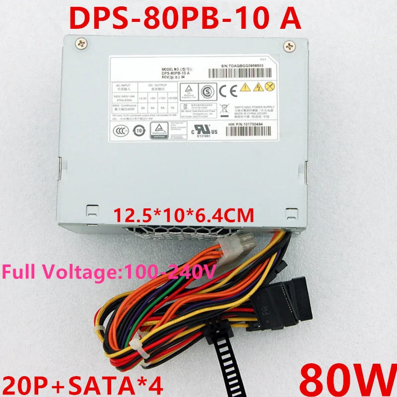 New Original PSU For Hanker DVR NVR 7916HE-E4 7932HW-E4 7916N 20Pin SATA*4 80W Switching Power Supply DPS-80PB-10A | Компьютеры и офис