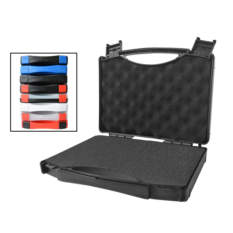 

Tool Box Plastic Tool Case Storage Box Portable Parts Box Safety Equipment Instrument Camera Toolbox Shockproof with Foam