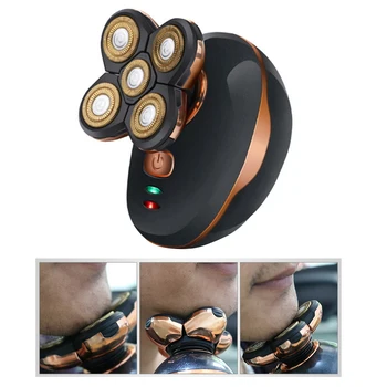 

Portable Men Electric Shaver 5 Blade Electric Razor Shaving Waterproof USB Rechargeable Multifunction Shaver Shaving Machines