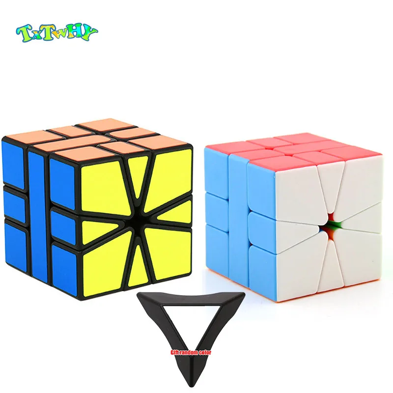 

QiYi Little Magic SQ-1 Magnetic Strange Shape SQ1 Cubo Magico Puzzle Square-1 Twisty Learning Educational Kids Toys Game Sticker