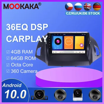

Android 10 4G 64G Car DVD Player GPS Navigation For Ford Kuga 2 Escape 3 2012-2019 Auto Radio Stereo Multimedia Player HeadUnit