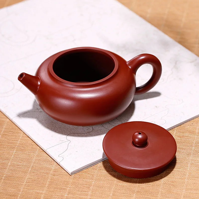 Undressed ore mud authentic dahongpao lotus teapot yixing kettle