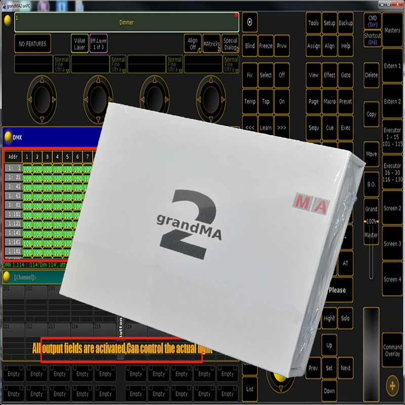 

Мощный USB-ключ GrandMa2 Onpc Artnet 256 Universe выцветание крыло командное крыло Wysiwyg Arkaos Avilites MA2 разблокировка