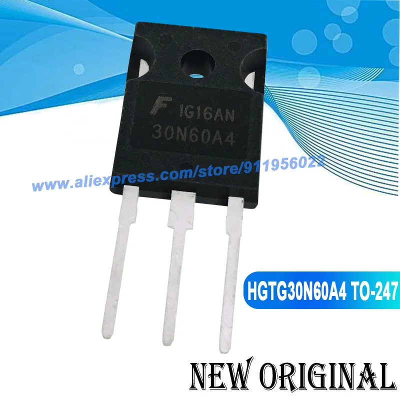 (5 Pieces) 30n60a4 Hgtg30n60a4 To-247 600v 75a - Integrated Circuits ...