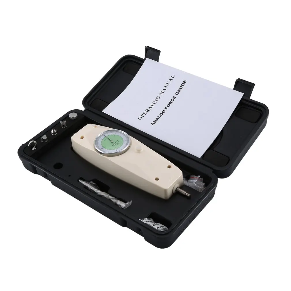 

Analog Force Gauge Pointer Push Pull Tester NK-100 Thrust Meter Dynamometer Pressure High Precision Measuring Instruments