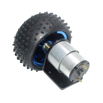 

Mini Gear Motor DC 12V 24V Wheel Tire Set DIY Smart Toy Cars Electric 12 Volt V Reduce Speed 7RPM To 960RPM Motors JGB37-520