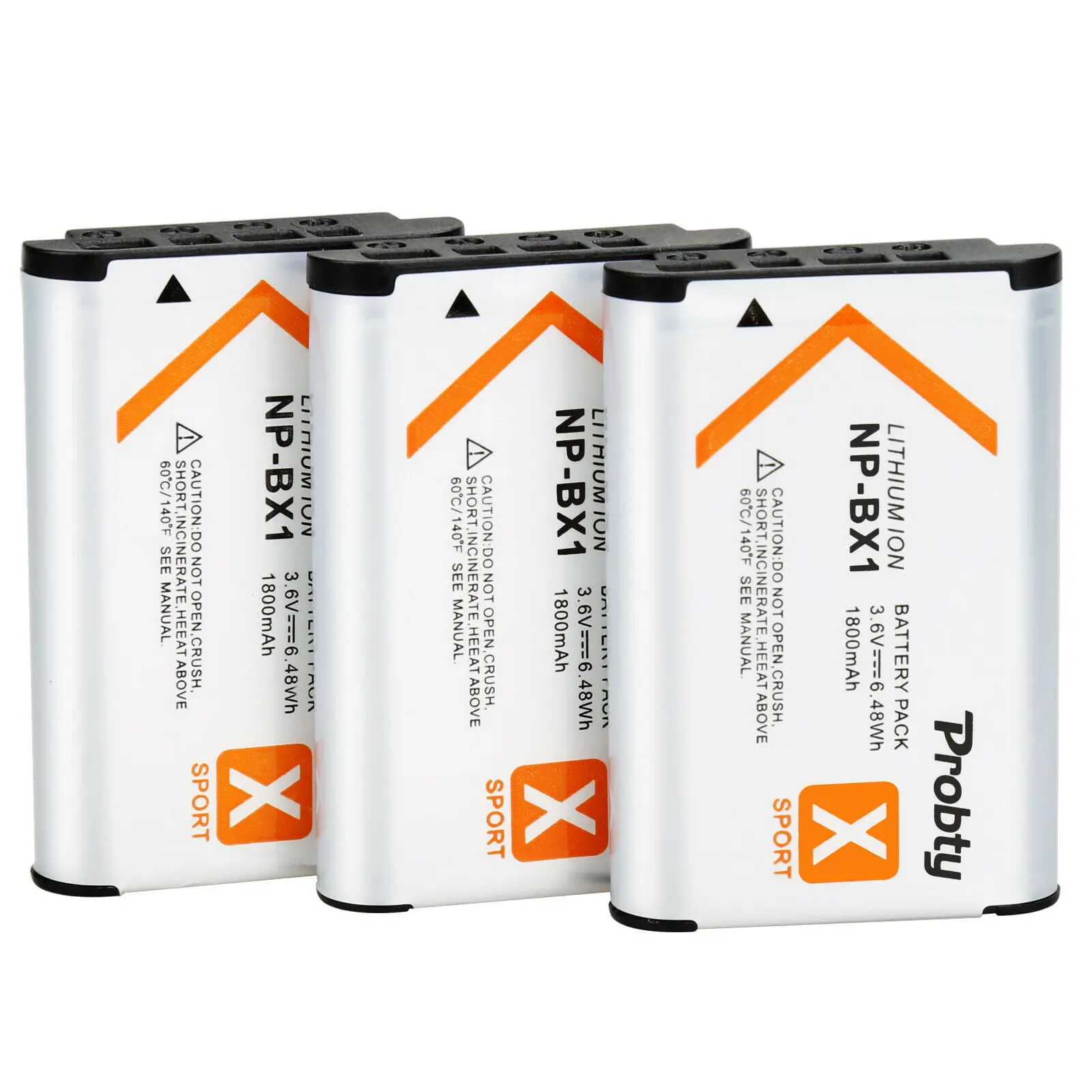 1800mAh Battery Pack Charger Box TF Card Storager For Sony NP-BX1, NP BX1 Battery, HX300 HX400 HX50 HX60 GWP88 AS15 ZV-1F/W