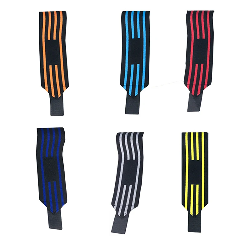 Newly Colorful Wrist Band Strap Adjustable Wristband Brace Wrap Bandage Gym Strap Wrist Support for Fitness Weightlifting