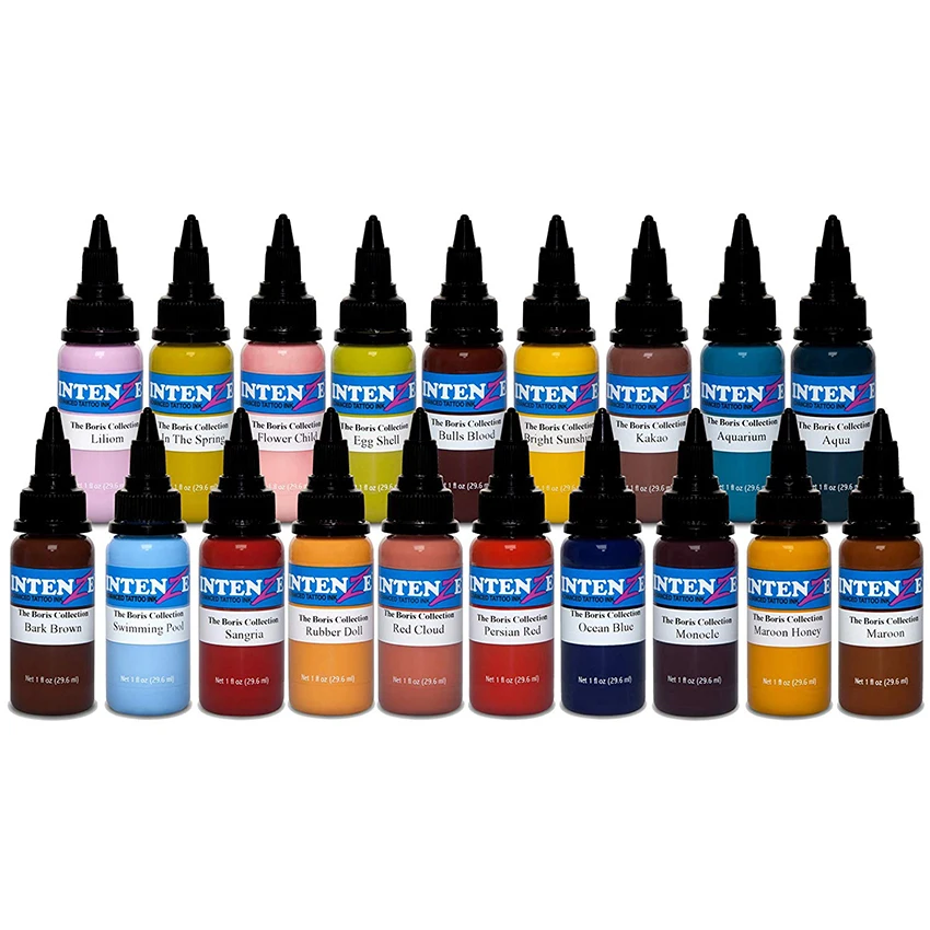 

14 Color/set Body Paint Tattoo Ink Set Permanent Makeup Coloring Pigment Eyebrows Eyeliner Tattoo Paint Body Makeup Ink
