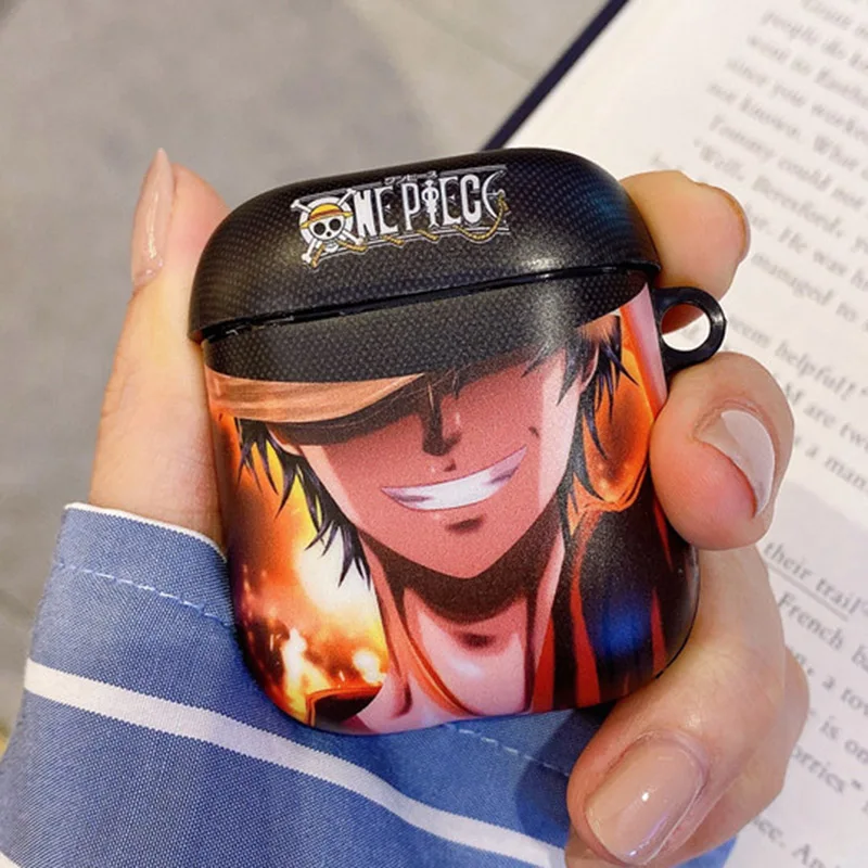 Чехол Chopper Ace для AirPods Apple, японский аниме, цельный чехол для наушников, для Airpods 1, 2, TPU, IMD, чехол, аксессуары, защитная крышка - Цвет: 8