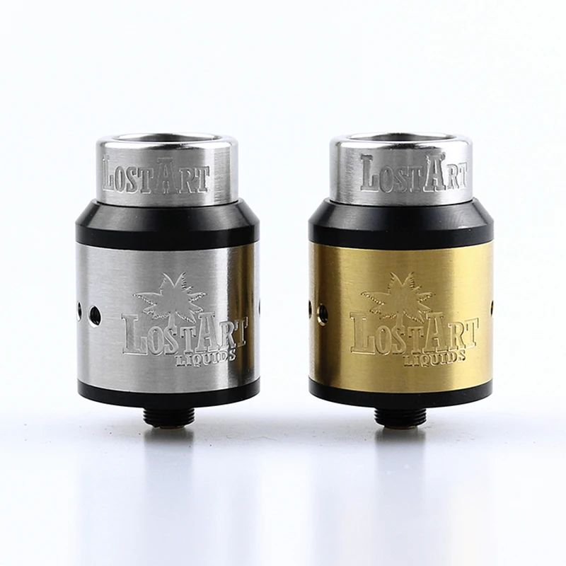 LostArt RDA Atomizer 24mm rebuildable Tank with BF PIN for 510 Electronic Cigarette Mod Wide Bore by PHENOMENON LostArt RDA Atomizer 24mm rebuildable Tank with BF PIN for 510 Electronic Cigarette Mod Wide Bore by PHENOMENON
