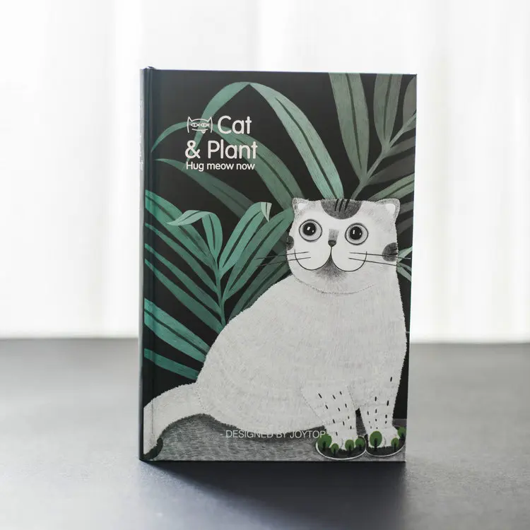A6 бумажный планировщик для кошек Bullet Journal Agenda Calender Travelers, школьный дневник, записная книжка в твердом переплете, пустой портативный блокнот - Цвет: A