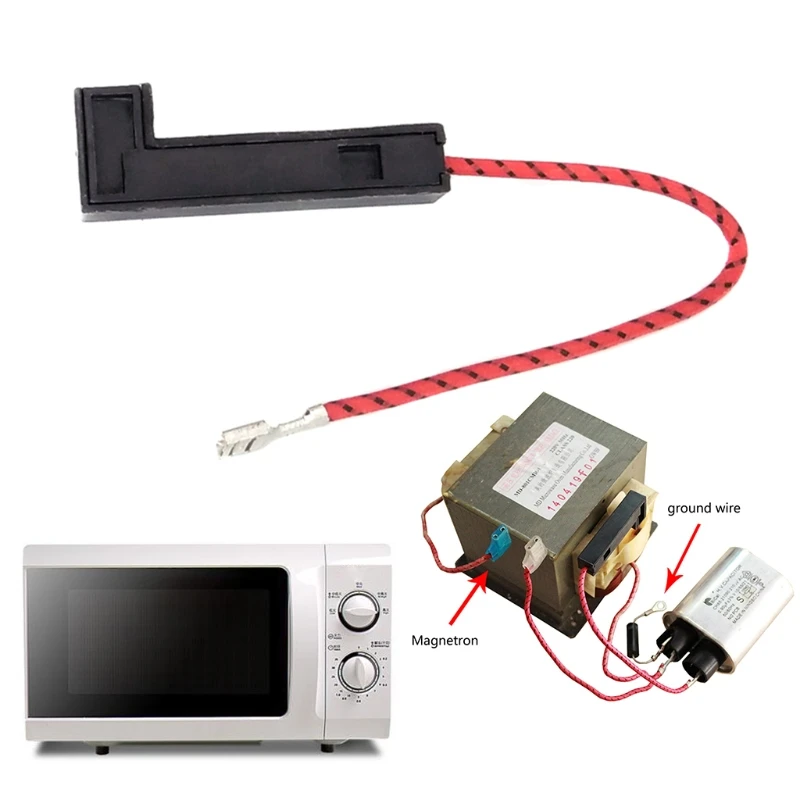 Cable With Fuse For Microwave Oven Spare Parts High Voltage 5KV 0.7A 220V For Home Microwave Oven Retailsale