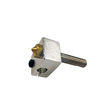 

OUX Extruder Hot End Kit 0.4mm Nozzle 1.75mm Throat Tube with Aluminum Heating Block For Magic 3D Printer