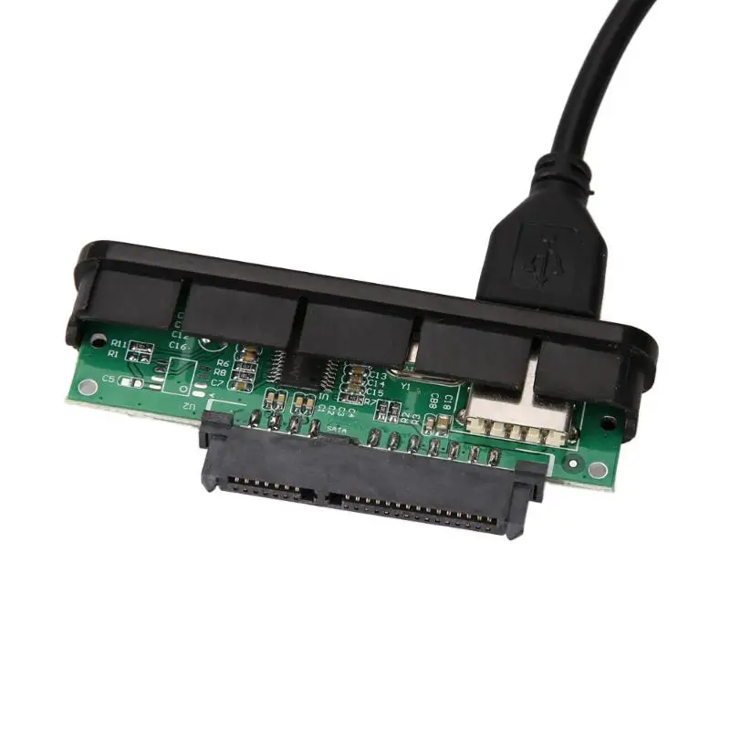 2,5 дюймов USB 2,0 SATA внешняя Мобильная коробка для жесткого диска корпус из алюминиевого сплава 480 Мбит/с 2," SATA HDD корпус Поддержка 3 ТБ