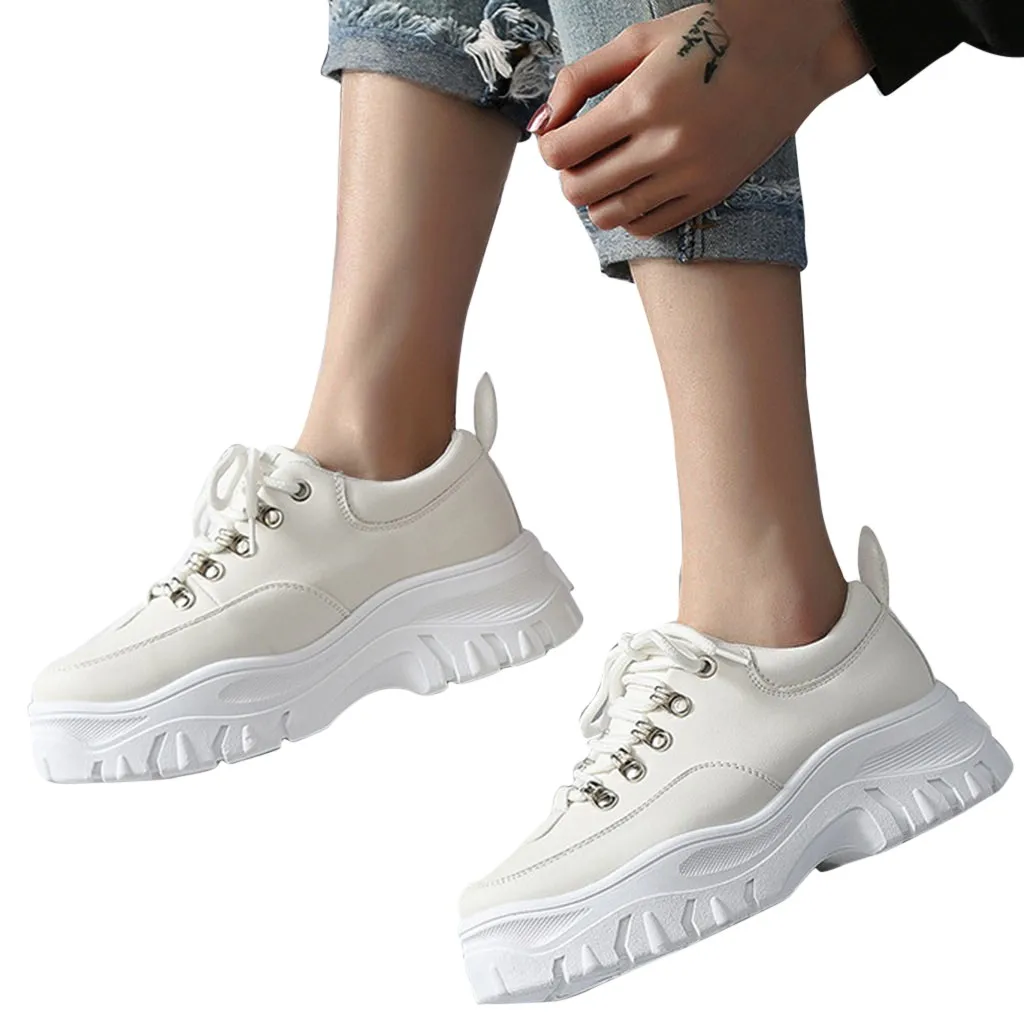 Женская обувь; модные кроссовки; женские ботильоны на платформе; Basket Femme; кроссовки на платформе; мягкая обувь для отдыха;#807