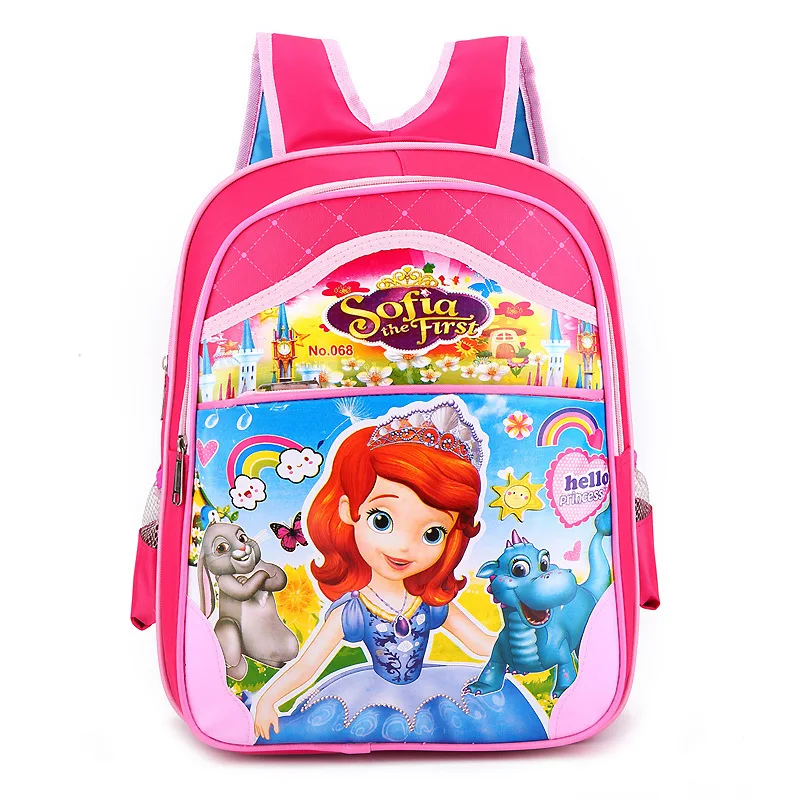 Disney/Новинка, школьный рюкзак для начальной школы, устойчивая сумка для снижения нагрузки, маленький рюкзак для мальчиков и девочек 1-5 лет - Цвет: 1